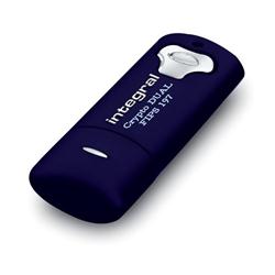 INTEGRAL CRYPTO DUAL USB FLASH DRIVE 4GB