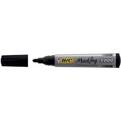 BIC 2000 PERM MARKER BULLET BLACK PK12