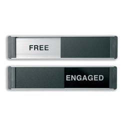 FREE/ENGAGED DOOR PLATE SLIDING PANEL FREE/ENGAGED DOOR PLATE SLIDING PANEL