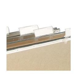 ELBA CLEAR PLASTIC TABS 100330216 PK50 ELBA CLEAR PLASTIC TABS 100330216 PK50