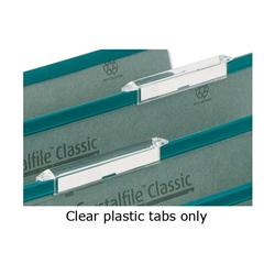 REXEL CRYSTALFILE TOP TABS 78289 PK50 REXEL CRYSTALFILE TOP TABS 78289 PK50