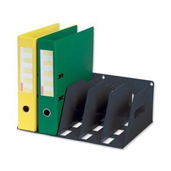 LEVER ARCH FILING RACK METAL BLACK