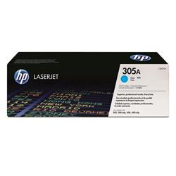 HP TONER CART 305A CYAN CE411A HP TONER CART 305A CYAN CE411A