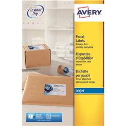 AVERY INKJET LABEL 8/SHT WHT J8165-25 AVERY INKJET LABEL 8/SHT WHT J8165-25