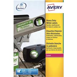 AVERY H/DUTY LABEL 4/SHT WHT L4774-20 AVERY H/DUTY LABEL 4/SHT WHT L4774-20
