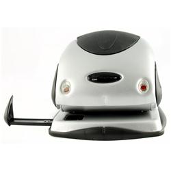 REXEL P225 HOLE PUNCH SILVER/BLACK REXEL P225 HOLE PUNCH SILVER/BLACK