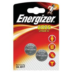 ENERGIZER LITH BATTERY CR2025 PK2 637988 ENERGIZER LITH BATTERY CR2025 PK2 637988
