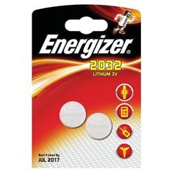 ENERGIZER LITH BATTERY CR2032 PK2 628747