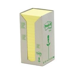 POST-IT RCYC CARTON76X76MM YLW PK16 654 POST-IT RCYC CARTON76X76MM YLW PK16 654