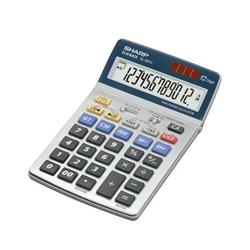 SHARP 12DIG EURO DSK CALCULATR EL337C SHARP 12DIG EURO DSK CALCULATR EL337C