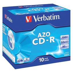 VERBATIM CD-R JEWEL CASE PK10 43327 VERBATIM CD-R JEWEL CASE PK10 43327