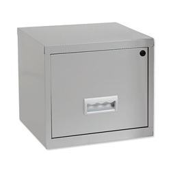 FILING CABINET STEEL 1 DRAWER A4 SILVER FILING CABINET STEEL 1 DRAWER A4 SILVER