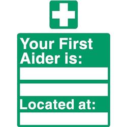 YOUR FIRST AIDER IS LOCATED AT SP049SAV YOUR FIRST AIDER IS LOCATED AT SP049SAV