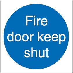 FIRE DOOR KEEP SHUT PK5 M014SAV FIRE DOOR KEEP SHUT PK5 M014SAV
