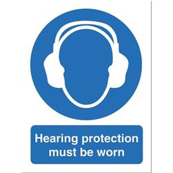 HEARING PROTECT MUST BE WORN M002SAV