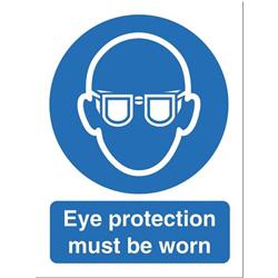 EYE PROTECTION MUST BE WORN M004SAV EYE PROTECTION MUST BE WORN M004SAV