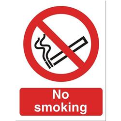 NO SMOKING 150X200MM P089SAV NO SMOKING 150X200MM P089SAV