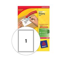 AVERY LASER LABEL 1/SHT WHT L7167-500 AVERY LASER LABEL 1/SHT WHT L7167-500
