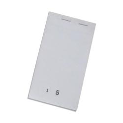 DUPLICATE PAD PERF&NUMB 76MMX140MM PK50