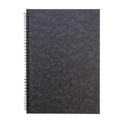 SIDEBOUND NOTEBOOK A4 BLACK PK10