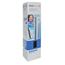 GBC CLICKBIND 8MM OPAQUEWHT PK50 388002E