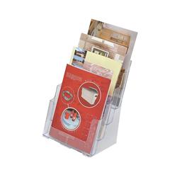 MULTI-TIER LITERATURE HOLDER A4 4PKT MULTI-TIER LITERATURE HOLDER A4 4PKT