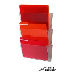 LIT WALL POCKETS LCAP A4 SMOKE PK3 LIT WALL POCKETS LCAP A4 SMOKE PK3