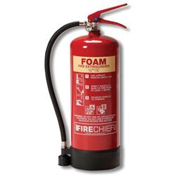 FIRECHIEF 6.0LTR FOAM FIRE EXTINGUISHER