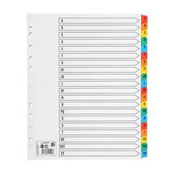 5 STAR INDEX A-Z 20PT MYLAR M/COL A4+ 5 STAR INDEX A-Z 20PT MYLAR M/COL A4+