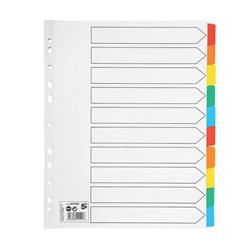 5 STAR DIVIDER 10PT MYLAR M/COL TABS A4+ 5 STAR DIVIDER 10PT MYLAR M/COL TABS A4+