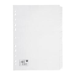 5 STAR DIVIDERS 10 PART A4 WHITE 5 STAR DIVIDERS 10 PART A4 WHITE