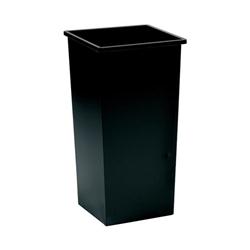 5 STAR WASTE BIN SQUARE METAL 48L BLACK 5 STAR WASTE BIN SQUARE METAL 48L BLACK