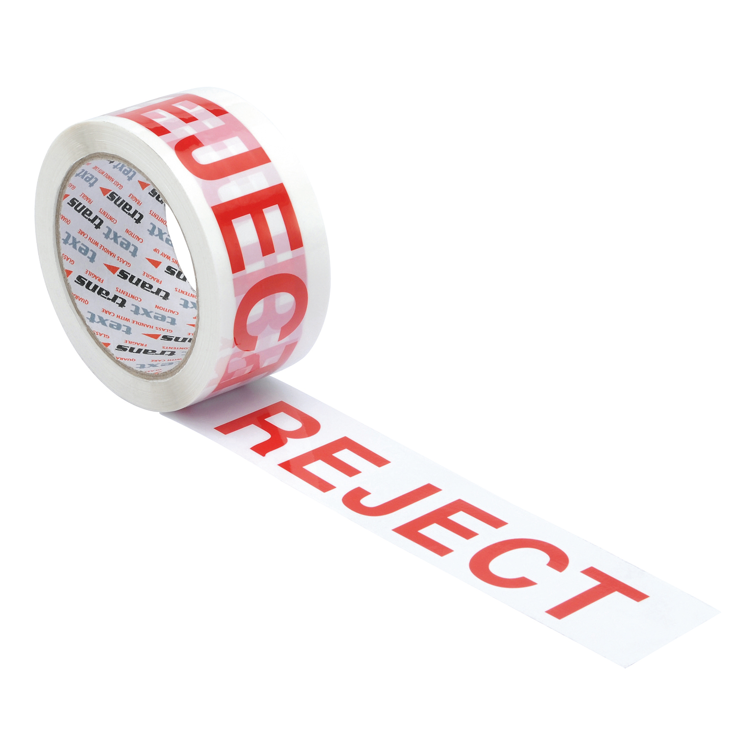 5 STAR REJECT TAPE RED TEXT ON WHITE