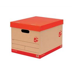 5 STAR FSC STORAGE BOX RED & BROWN PK10 5 STAR FSC STORAGE BOX RED & BROWN PK10