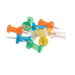 5 STAR PUSH PINS 7MM HD TRANS AST PK100 5 STAR PUSH PINS 7MM HD TRANS AST PK100
