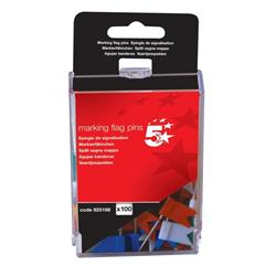 5 STAR MARKING FLAGS AST PK100 925168