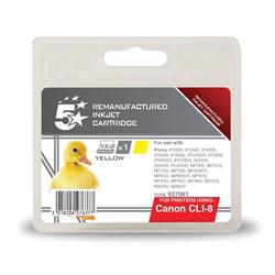 5 STAR CANON INKJET YELLOW CLI-8Y 5 STAR CANON INKJET YELLOW CLI-8Y