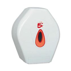 5 STAR MINI JUMBO ROLL DISPSENSER WHITE 5 STAR MINI JUMBO ROLL DISPSENSER WHITE