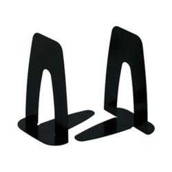 5 STAR METAL BOOK ENDS 224MM BLACK PK2