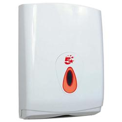 5 STAR HAND TOWEL DISPENSER LARGE WHITE 5 STAR HAND TOWEL DISPENSER LARGE WHITE