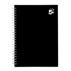5 STAR A5 WBND NBK RULED HARD COVER PK5
