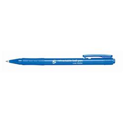 5 STAR RETRACTABLE B/PEN MED BLUE PK20 5 STAR RETRACTABLE B/PEN MED BLUE PK20