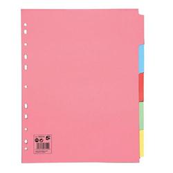 5 STAR DIVIDERS 5 PART A4+ ASST PK10 5 STAR DIVIDERS 5 PART A4+ ASST PK10