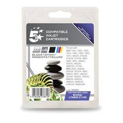5 STAR BROTHER INKJET PK4 LC1100VALBP 5 STAR BROTHER INKJET PK4 LC1100VALBP