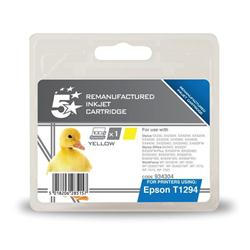 5 STAR EPSON INKJET YELLOW T1294