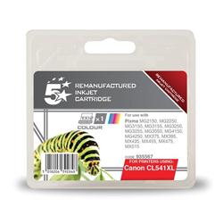 5 STAR CANON INKJET TRICOLOUR CL-541XL 5 STAR CANON INKJET TRICOLOUR CL-541XL