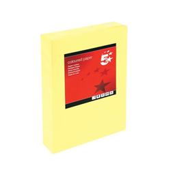 5 STAR TINT A4 80GSM MED YELLOW PK500 5 STAR TINT A4 80GSM MED YELLOW PK500
