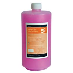 5 STAR HAND SOAP PINK 1 LITRE 5 STAR HAND SOAP PINK 1 LITRE