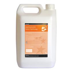 5 STAR HAND SOAP PINK 5 LITRE 5 STAR HAND SOAP PINK 5 LITRE