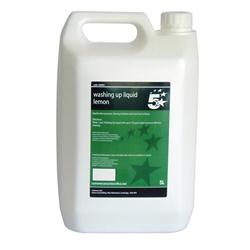5 STAR WASHING UP LIQUID LEMON 5 LITRE 5 STAR WASHING UP LIQUID LEMON 5 LITRE